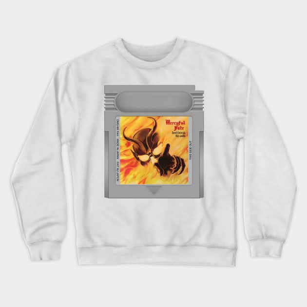 Don't Break the Oath Game Cartridge Crewneck Sweatshirt by PopCarts